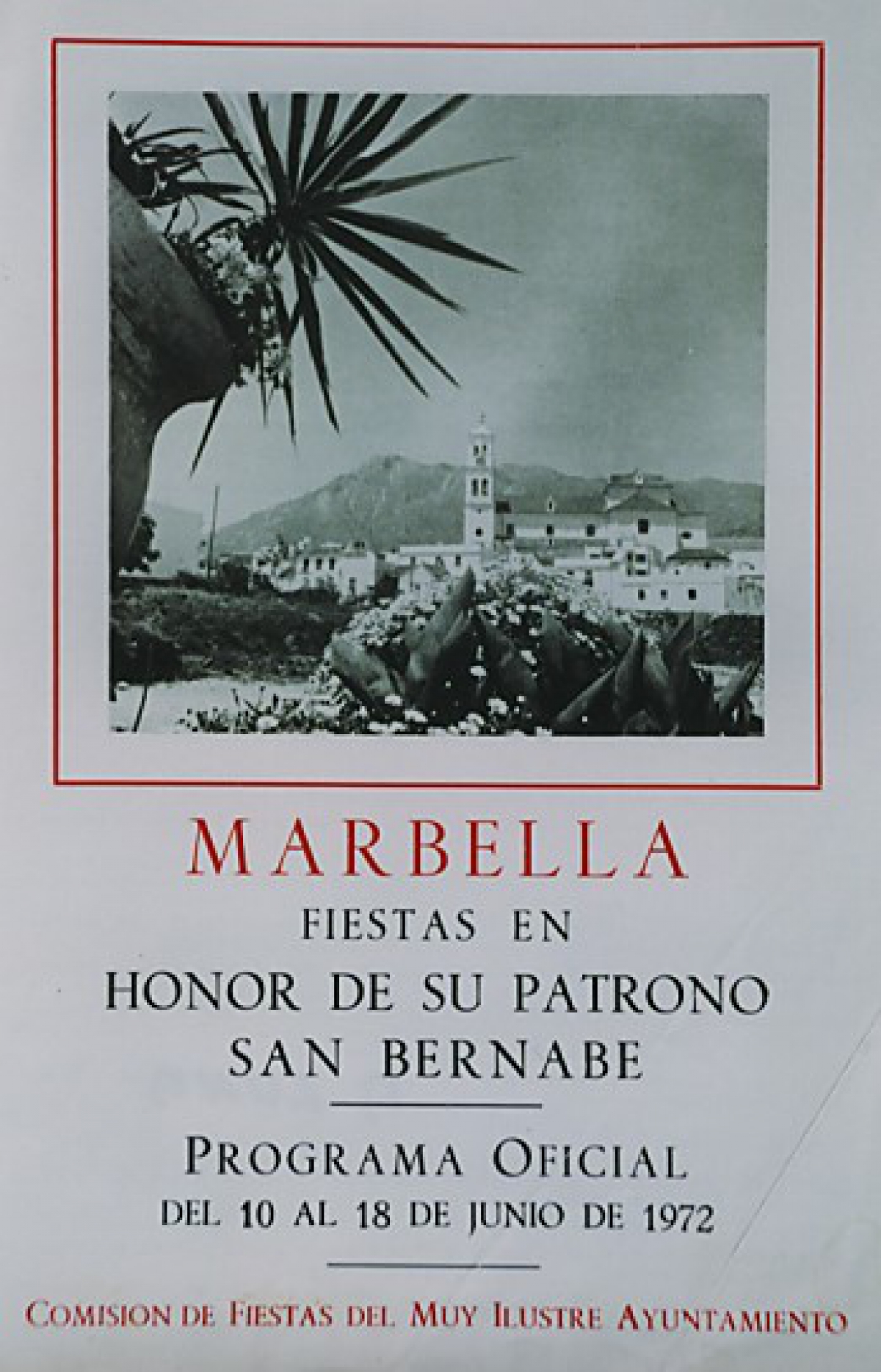 Feria y Fiestas de San Bernabé 1972 Marbella